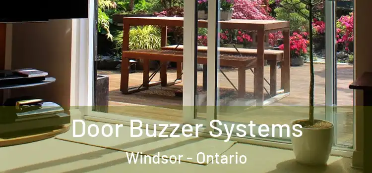 Door Buzzer Systems Windsor - Ontario
