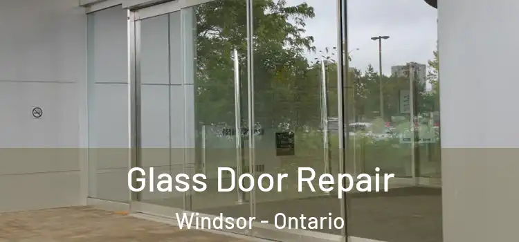 Glass Door Repair Windsor - Ontario